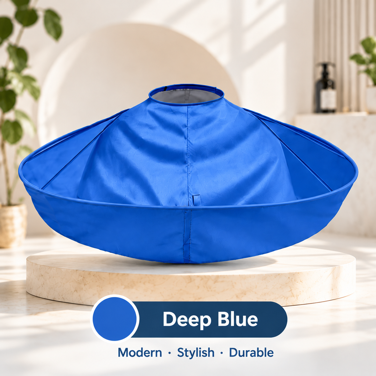 ✨ Portable Waterproof Hair Cutting Cape – Reusable Hair Catcher Bib for Easy Home Haircuts