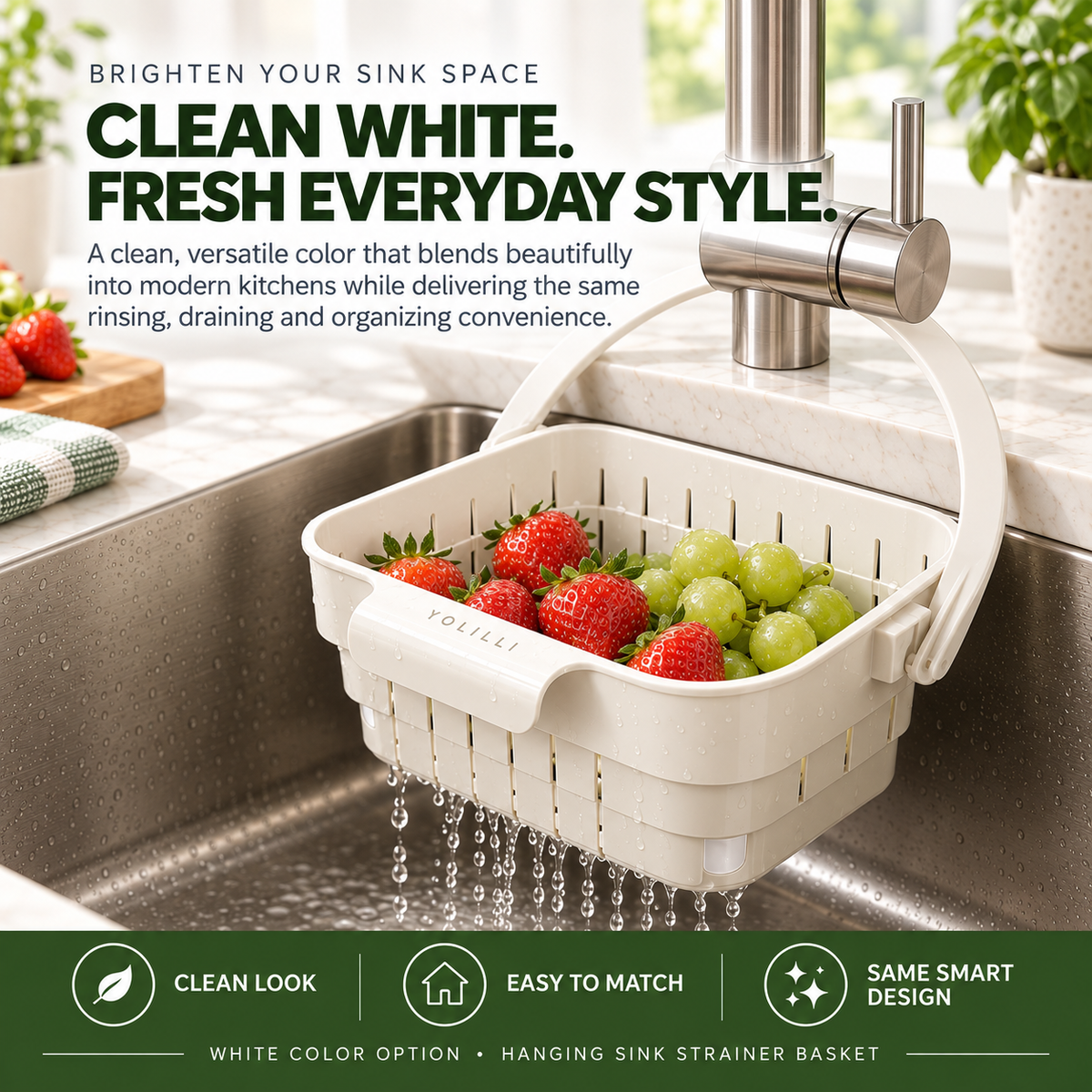 🧩80K+ SOLD! ✨ Kitchen Sink Strainer Food Catcher Efficient Strainer Solution