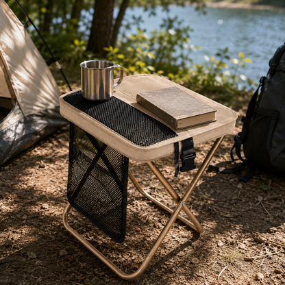 Portable Folding Camping Stool for Hiking & Travel