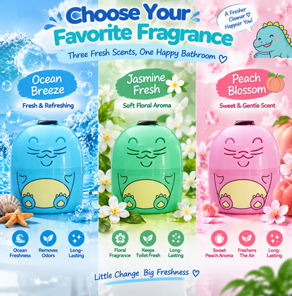 ✨ 3-Color Toilet Bowl Cleaner Set | 9 Months Powerful Cleaning, Fresh Scent Bathroom Cleaner Set