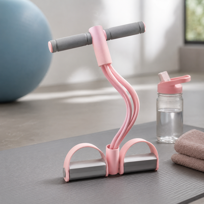 Multifunction Pedal Resistance Trainer for Full-Body Workouts