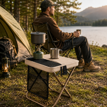 Portable Folding Camping Stool for Hiking & Travel