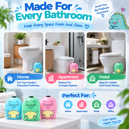 ✨ 3-Color Toilet Bowl Cleaner Set | 9 Months Powerful Cleaning, Fresh Scent Bathroom Cleaner Set