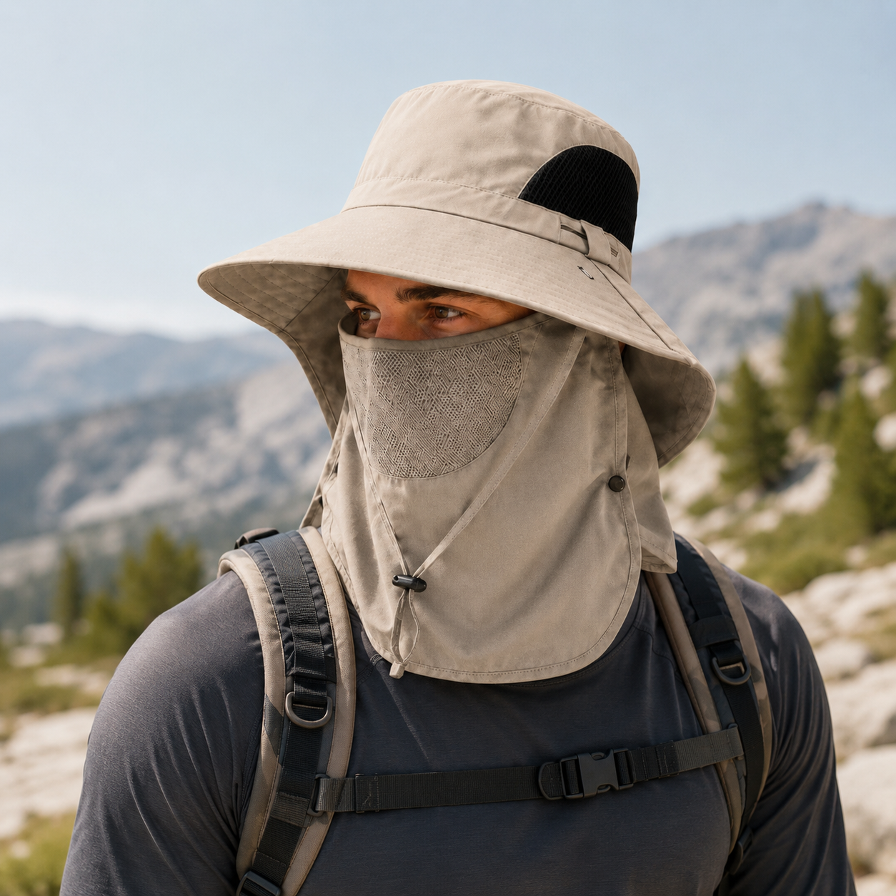 All-Around Sun Shield Hat for Face & Neck