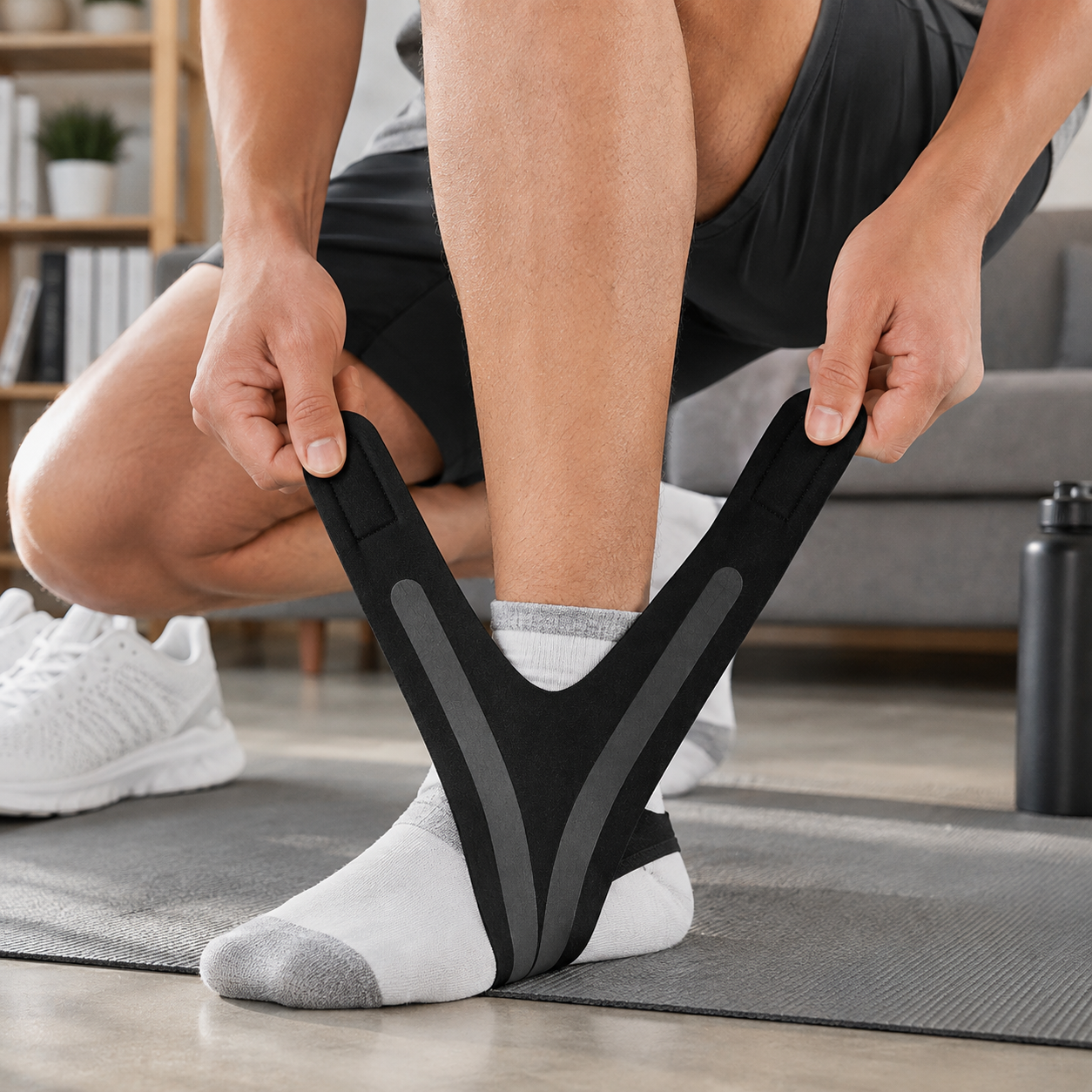 Adjustable Compression Ankle Support Brace