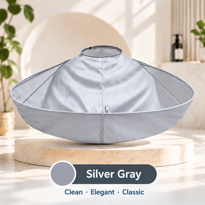 ✨ Portable Waterproof Hair Cutting Cape – Reusable Hair Catcher Bib for Easy Home Haircuts